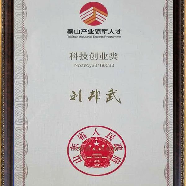 泰山產(chǎn)業(yè)領(lǐng)軍人才